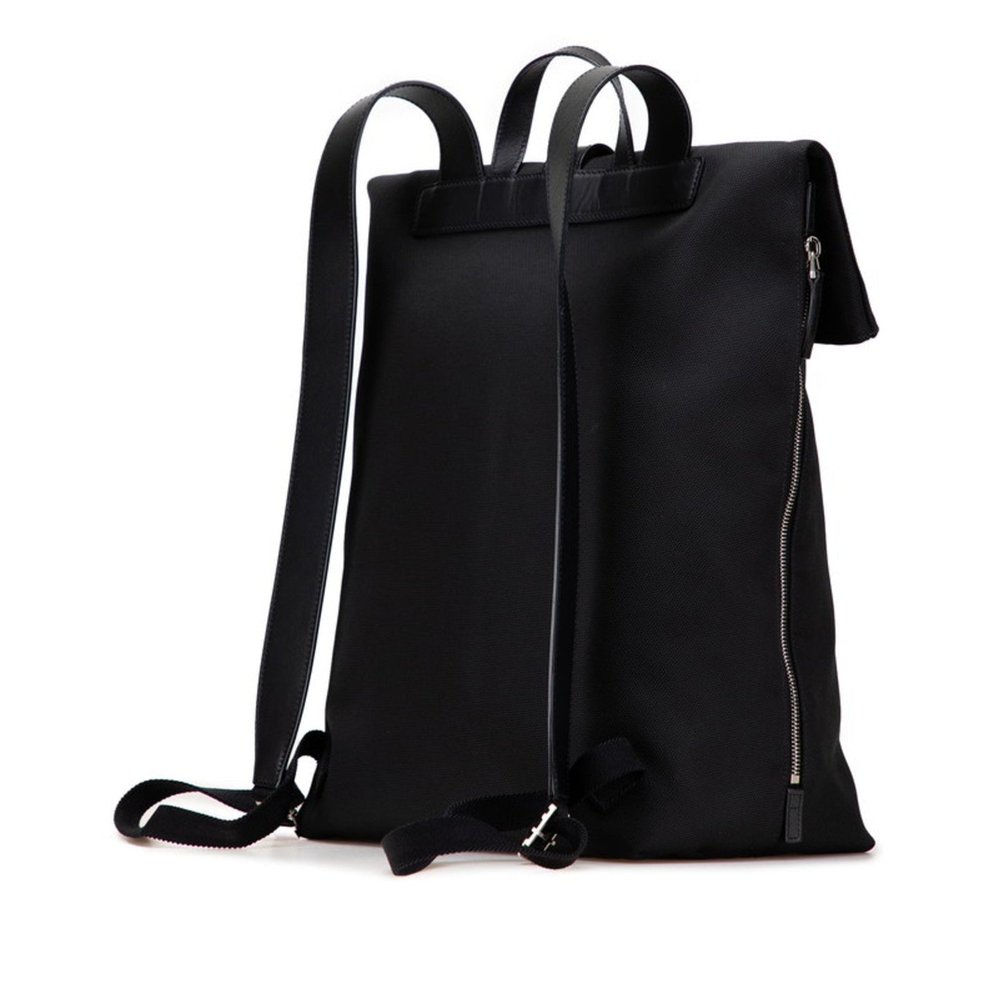 Gucci Sherry Line Backpack 619749 Black Nylon Leather