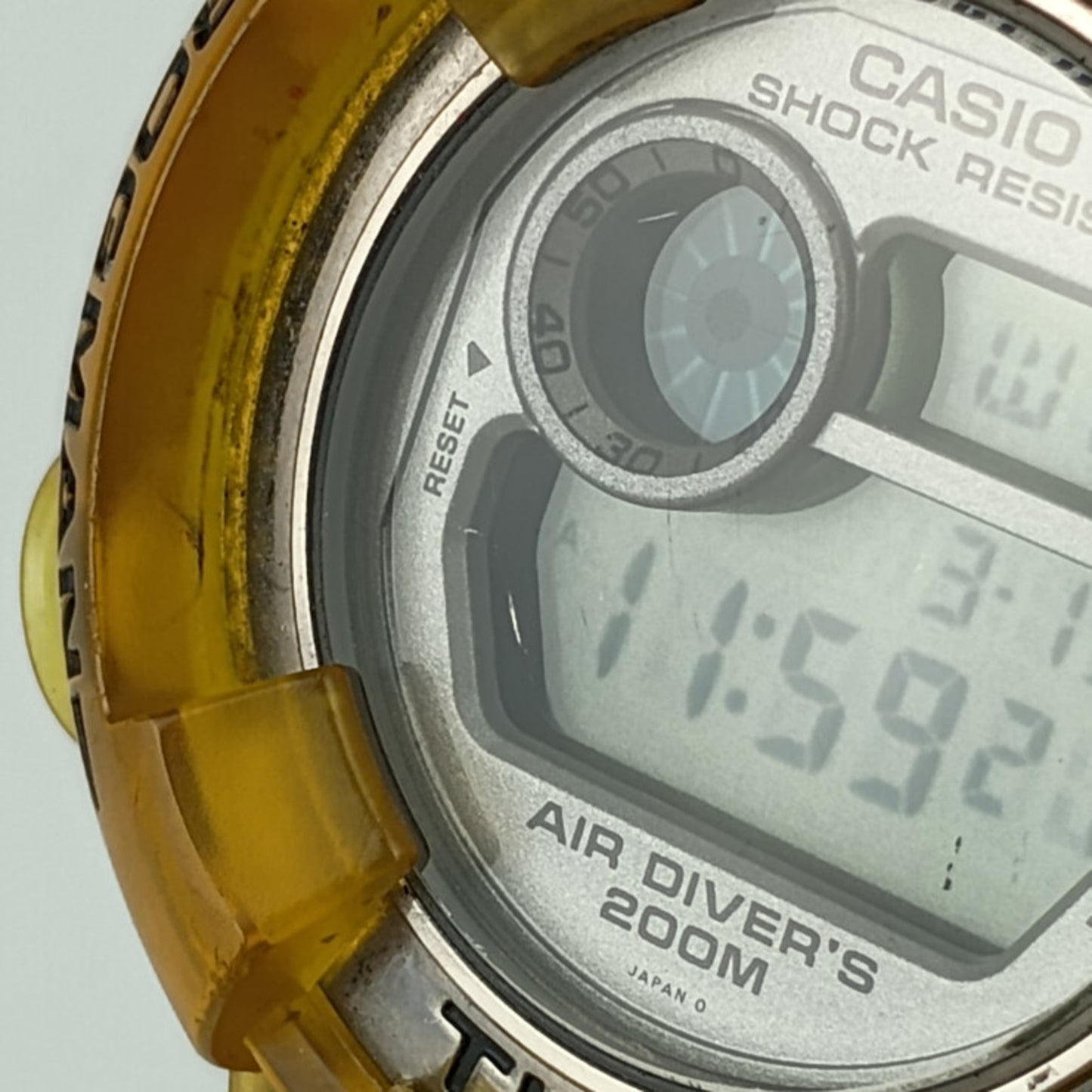 Casio Casio Watch Master Of G - Sea G-Shock Frogman G-Shock Frogman Dw-8201Wc-7T Yellow Titanium