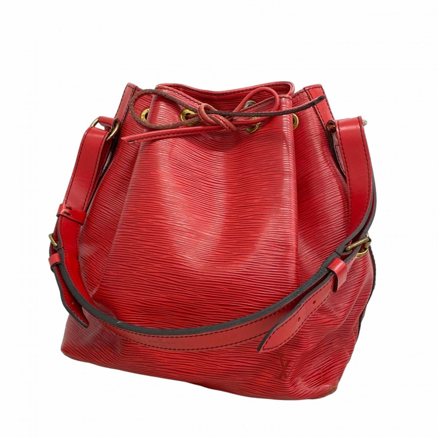 Louis Vuitton Epi Petit Noe Shoulder Bag M44107 Castilian Red