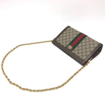 Gucci 503877 Ophidia Gg Small Chain Shoulder Bag In Supreme Canvas