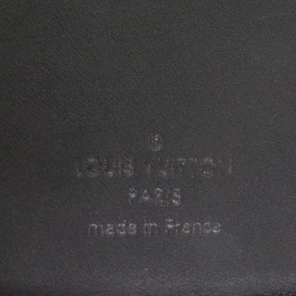 Louis Vuitton Portefeuille Brazza Nm Lv Aerogram Leather Black Long Wallet