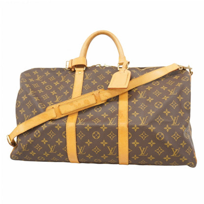 Louis Vuitton Monogram Keepall Bandouliere 50 Boston Bag M41416 Brown
