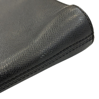 Chanel Leather Tote Bag With Logo Charm