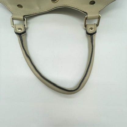 Gucci 211944 Tote Bag Handbag Guccissima Sukey Leather White Ivory