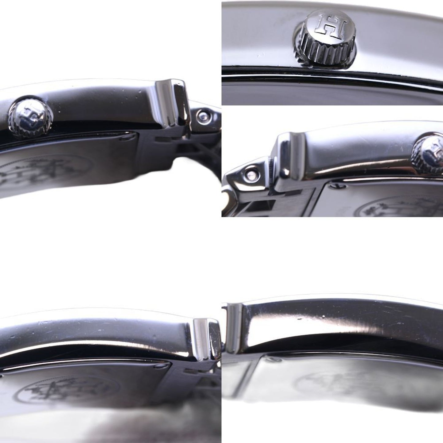 Hermes H Watch Hh1.210.461 4804 Stainless Steel