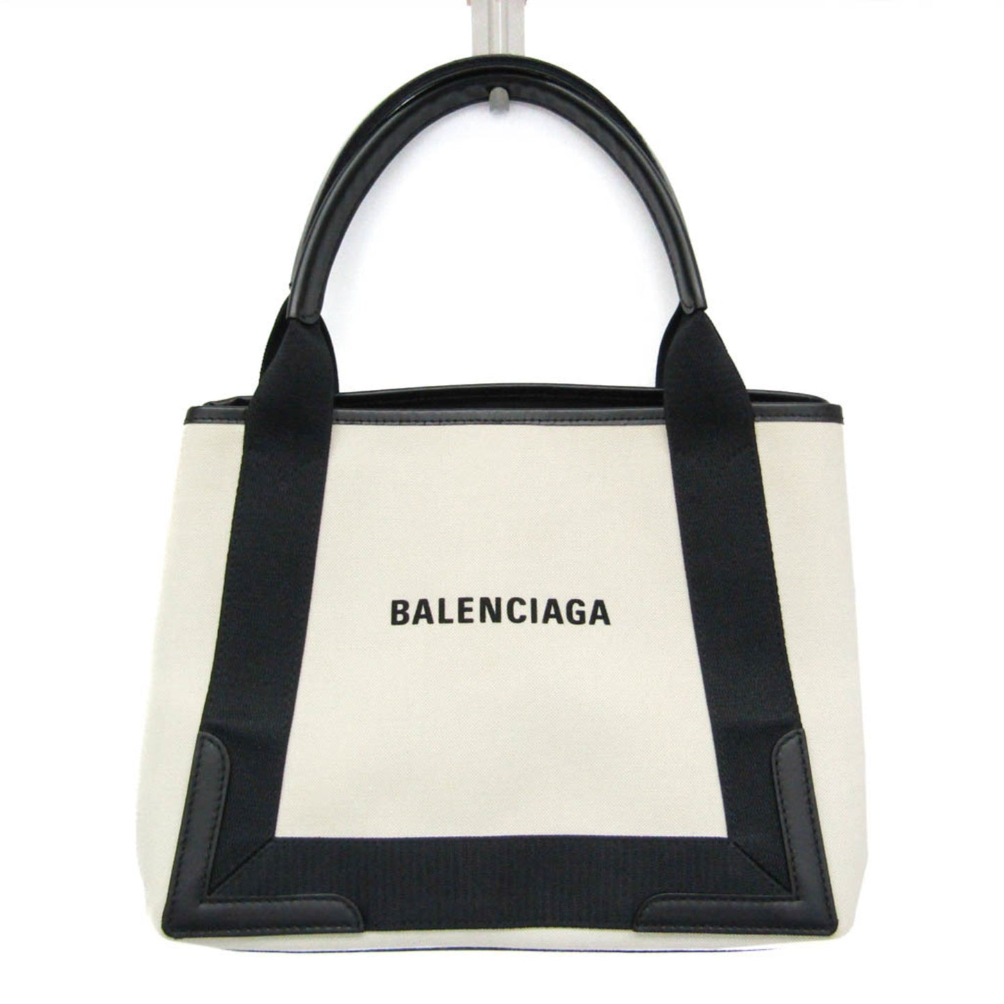 Balenciaga Navy Cabas S 339933 Women'S Canvas