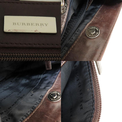 Burberry Nova Check Shoulder Bag Canvas