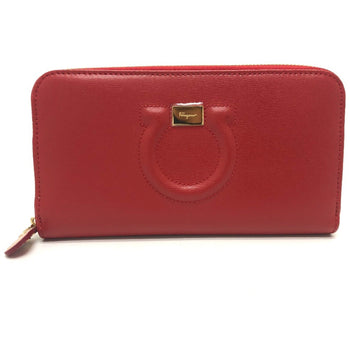 Salvatore Ferragamo Gancini Round Zip Wallet