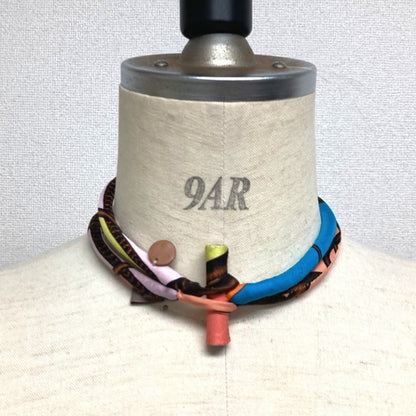 Hermes Hermes Choker Petit H Accessories Necklace Silk