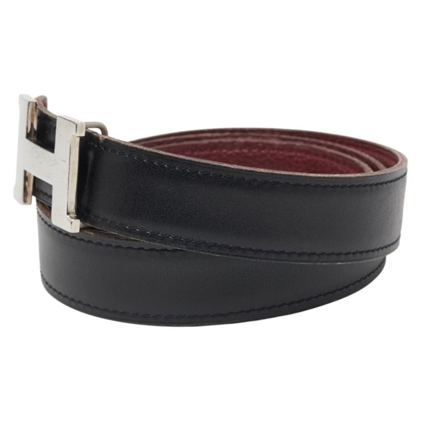 Hermes Herms Constance H-Buckle Reversible Belt