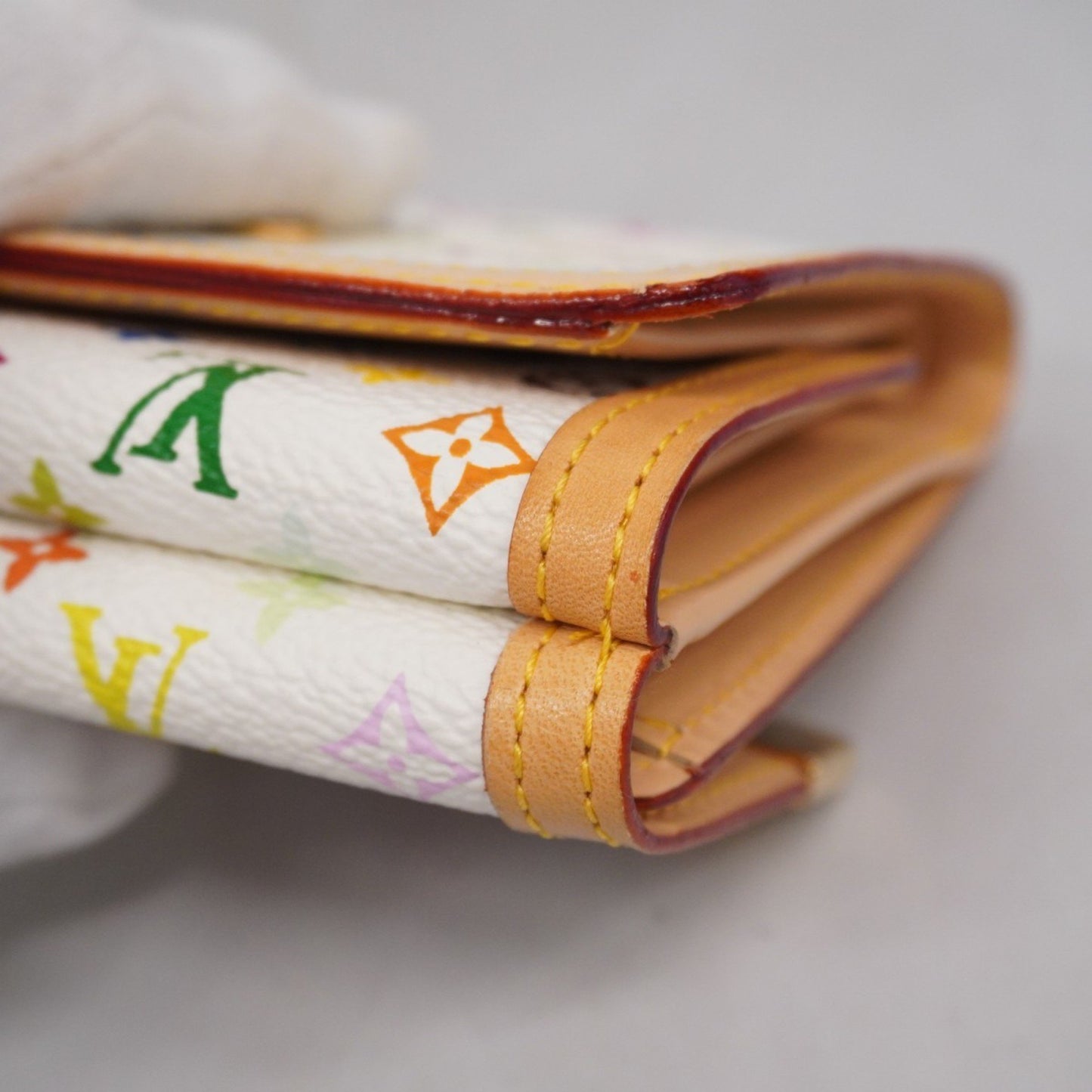 Louis Vuitton Monogram Multicolore Tri-Fold Wallet