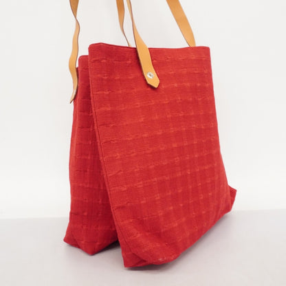 Hermes Amedaba Kabadu Poche Canvas Shoulder Bag