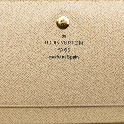 Louis Vuitton Damier Azur Portefeuille Tresor Bifold Wallet N61744 White