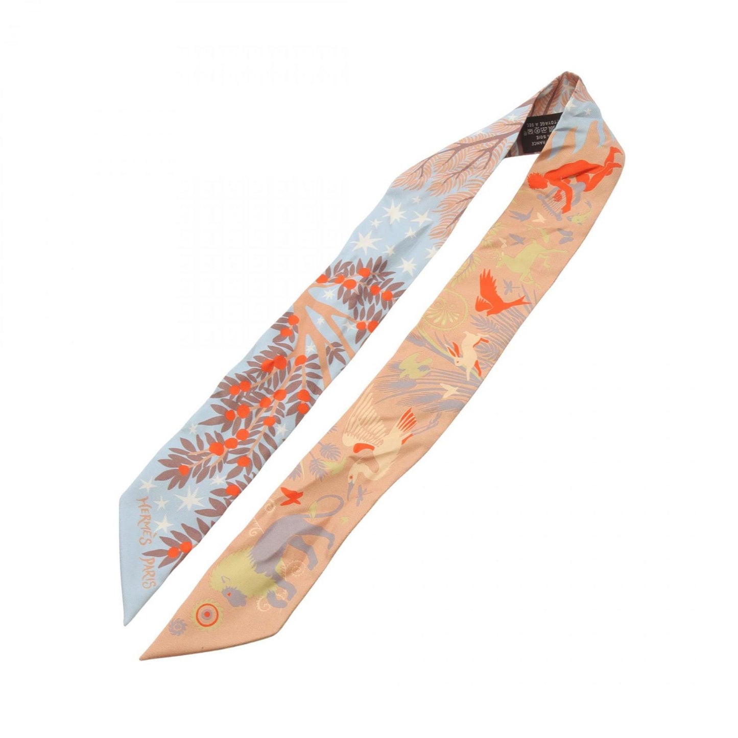 Hermes Herms Le Charme D'Orphee Twilly Silk Scarf