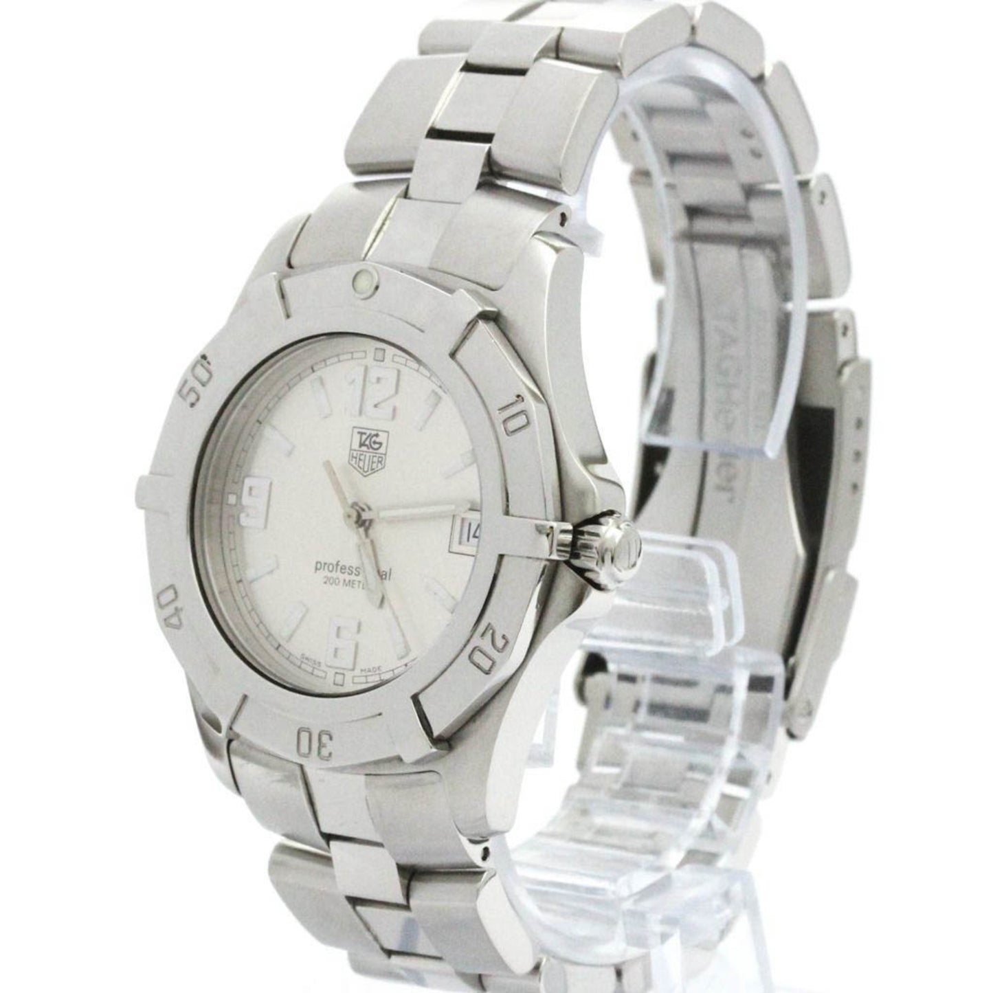 Polished Tag Heuer 2000 Exclusive Stainless Steel Quartz