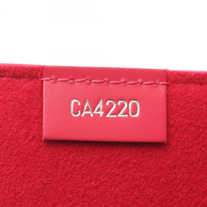 Louis Vuitton Petite Sac Plat Epi Leather Rose Pondicherry Handbag