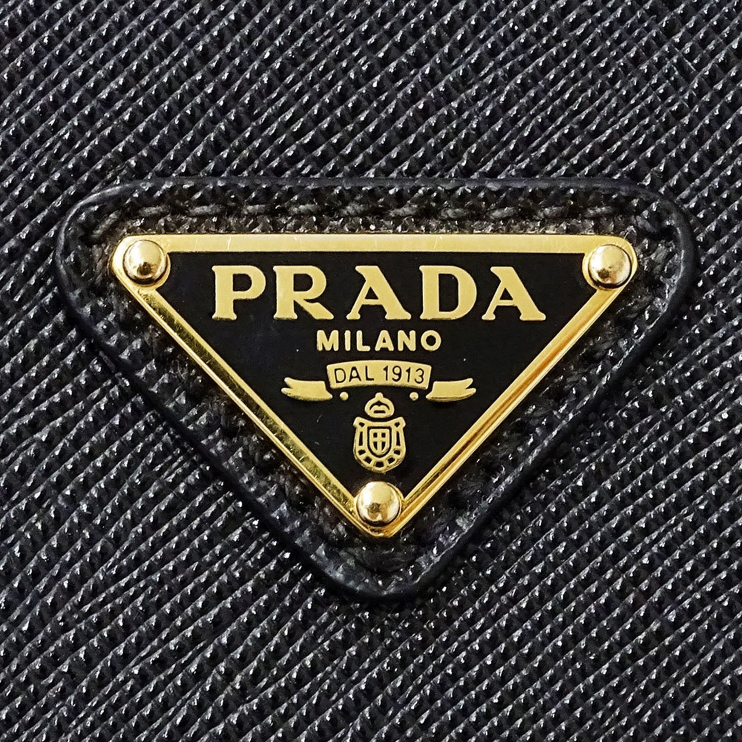 Prada Prada Women'S Saffiano Black Handbag/Shoulder Bag (1Ba380) - 2-Way Mini Bag