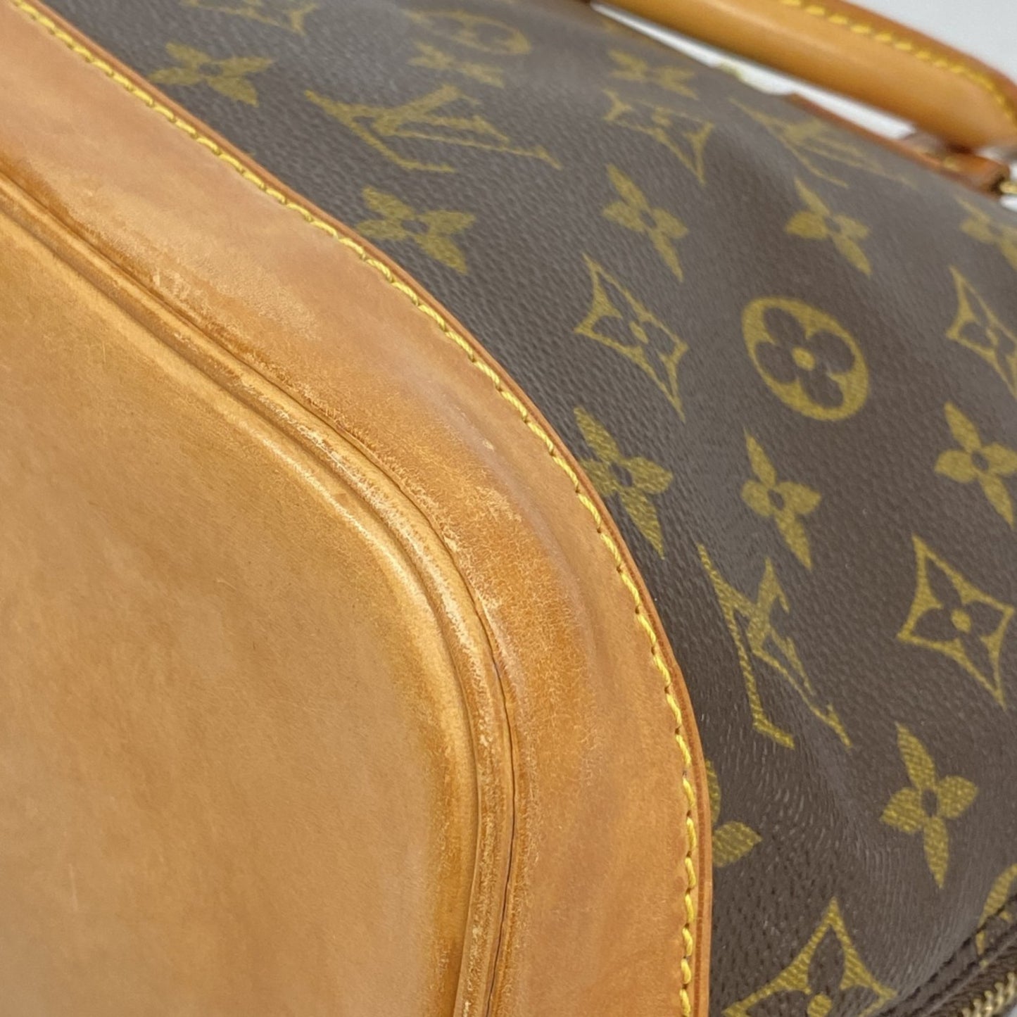 Louis Vuitton Monogram Alma Handbag M51130 Brown