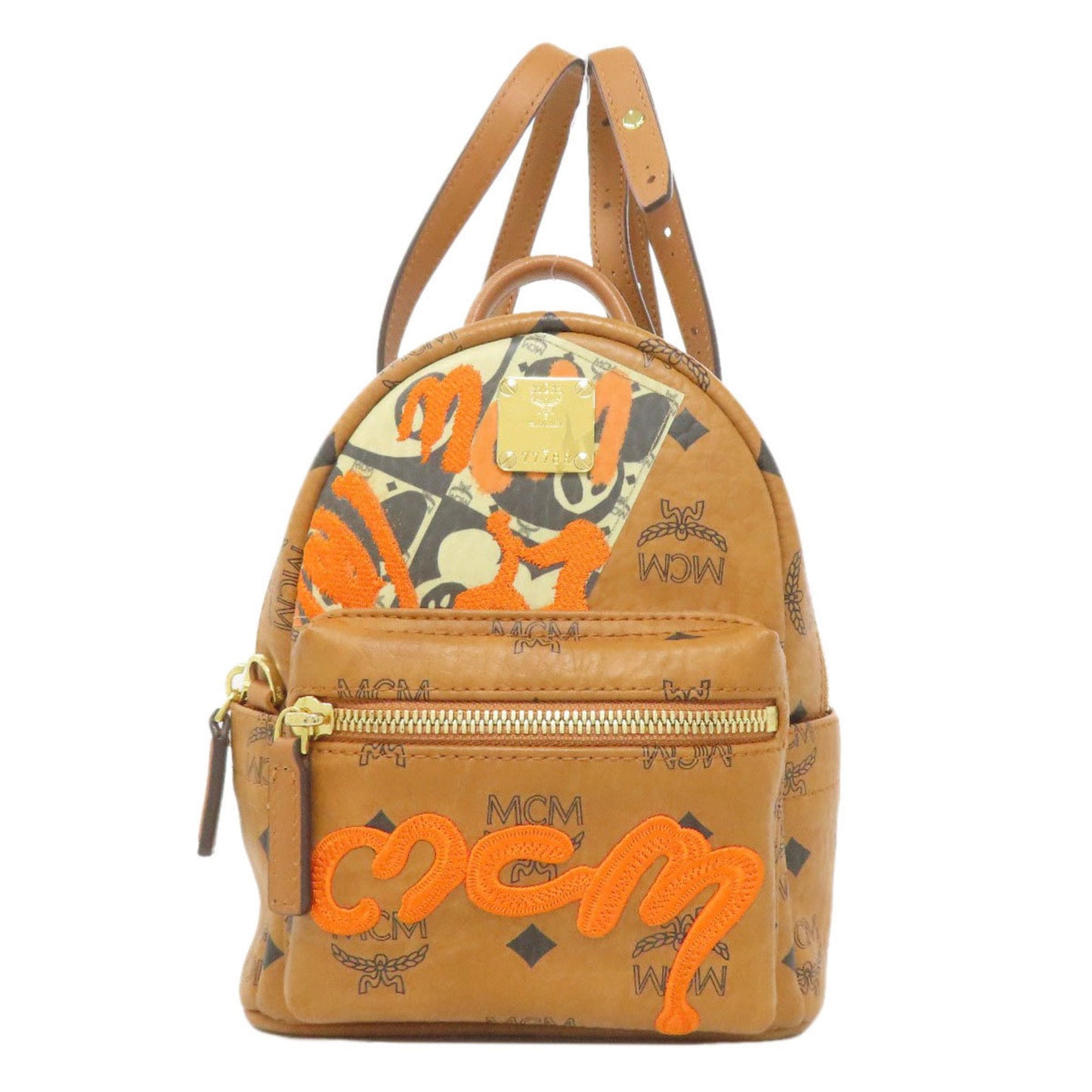 Mcm Logo Backpack/Daypack Pvc