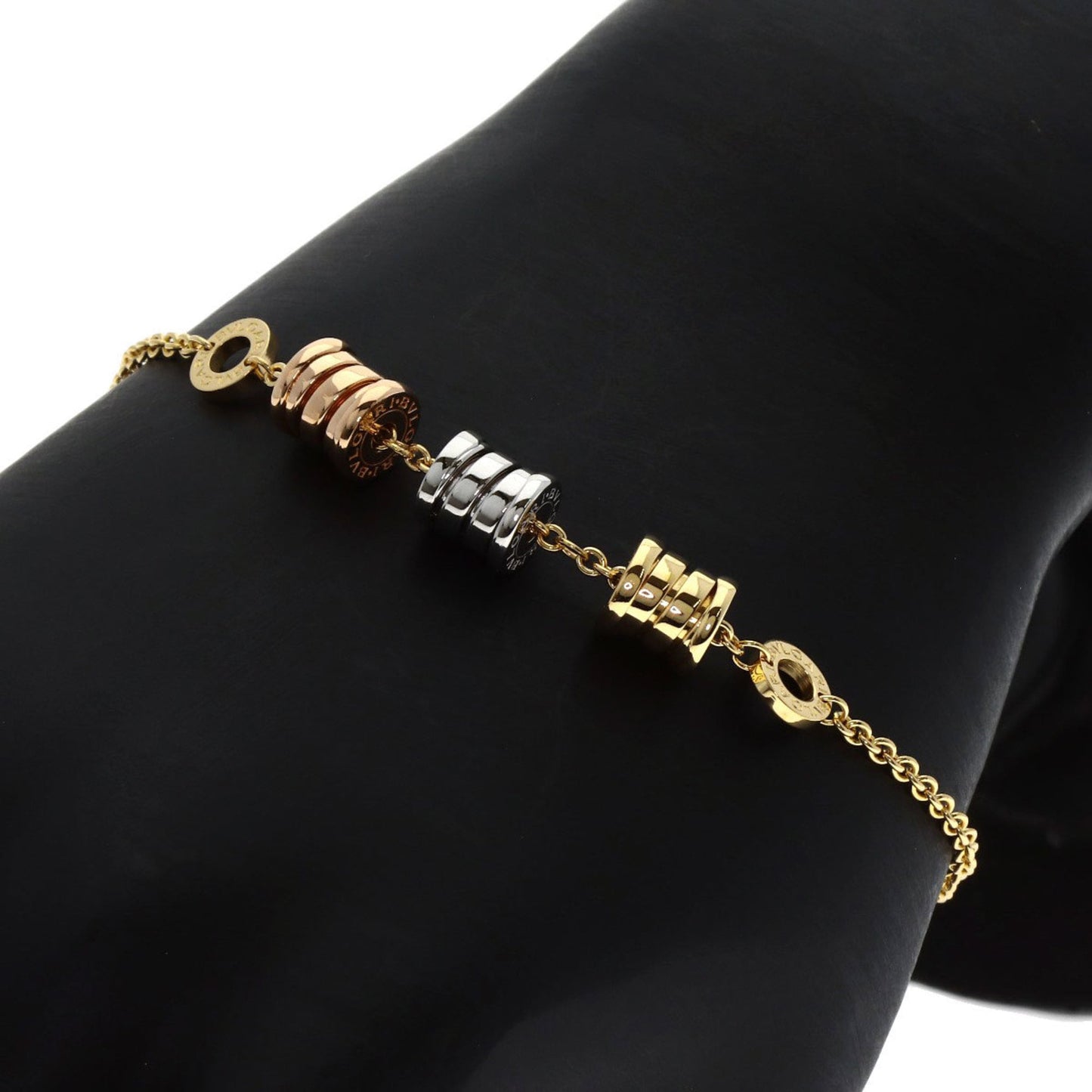 Bvlgari B-Zero1 Three Elements Bracelet In 18K Yellow Gold (18Kpg