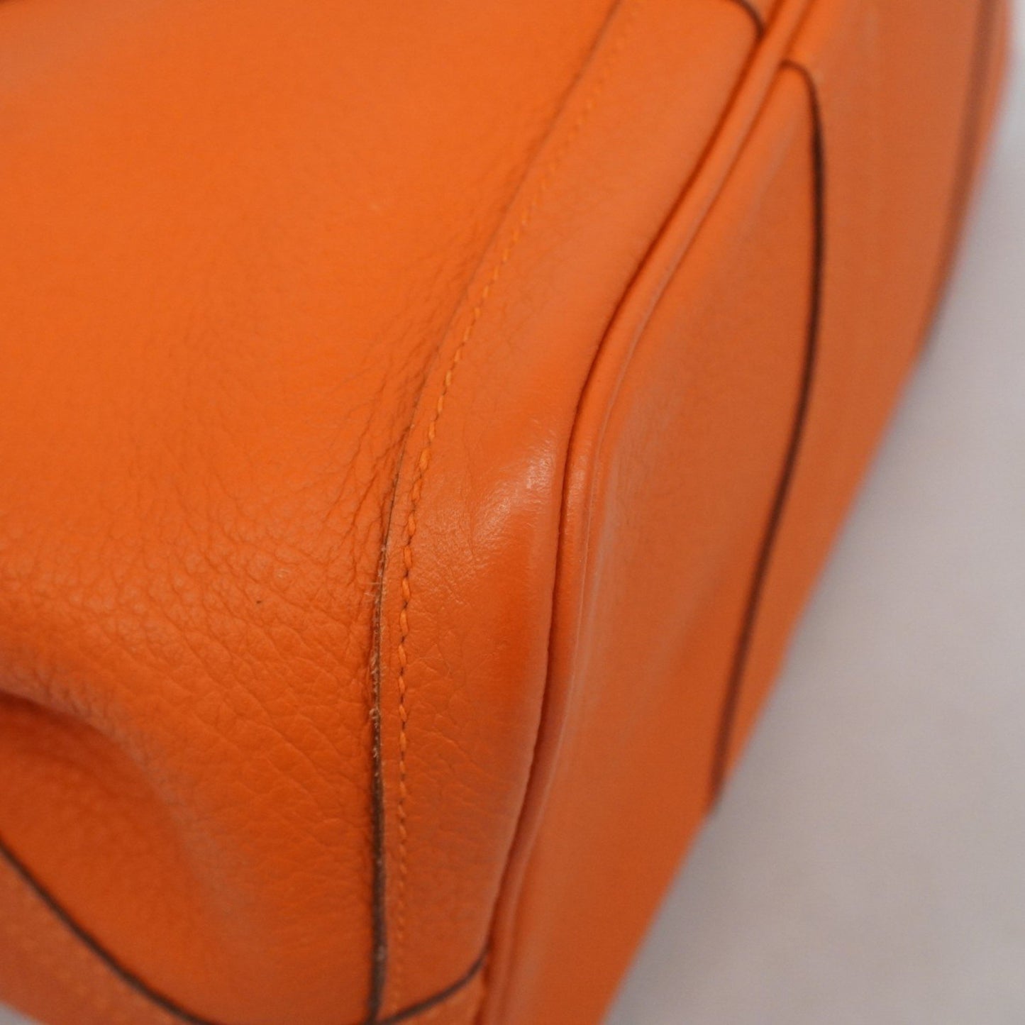 Hermes Herms Garden Pm Negonda Orange Tote Bag