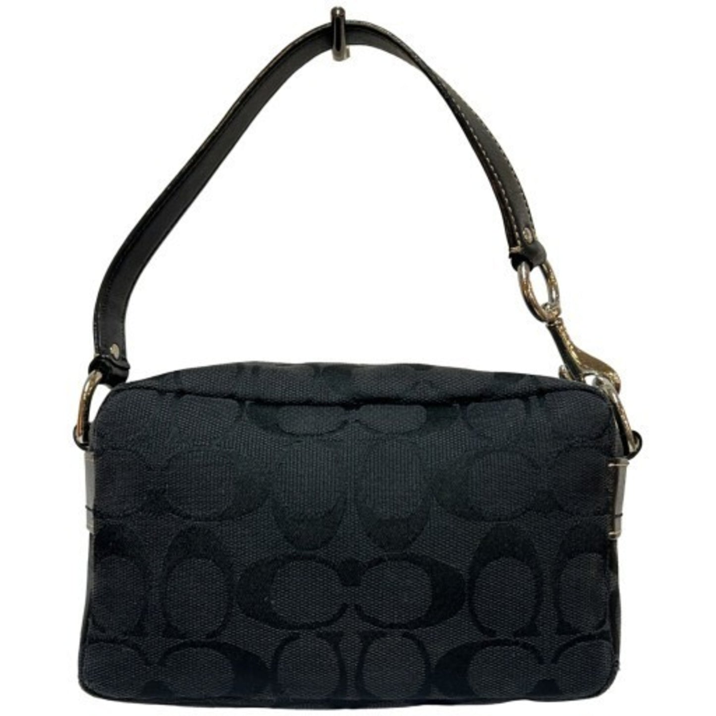 Coach Signature Multi-Pocket Handbag Shoulder Bag In Black (Mikunigaoka Store) Itgiotbfz7L4 Rm0189T
