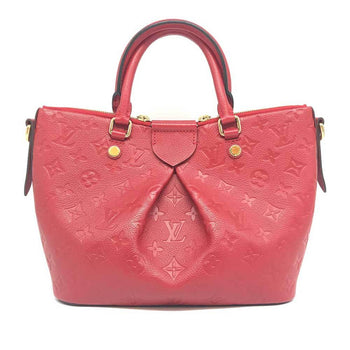 Louis Vuitton Mazarine Pm Monogram Empreinte Red Leather Handbag Shoulder M50638 Louis Vuitton