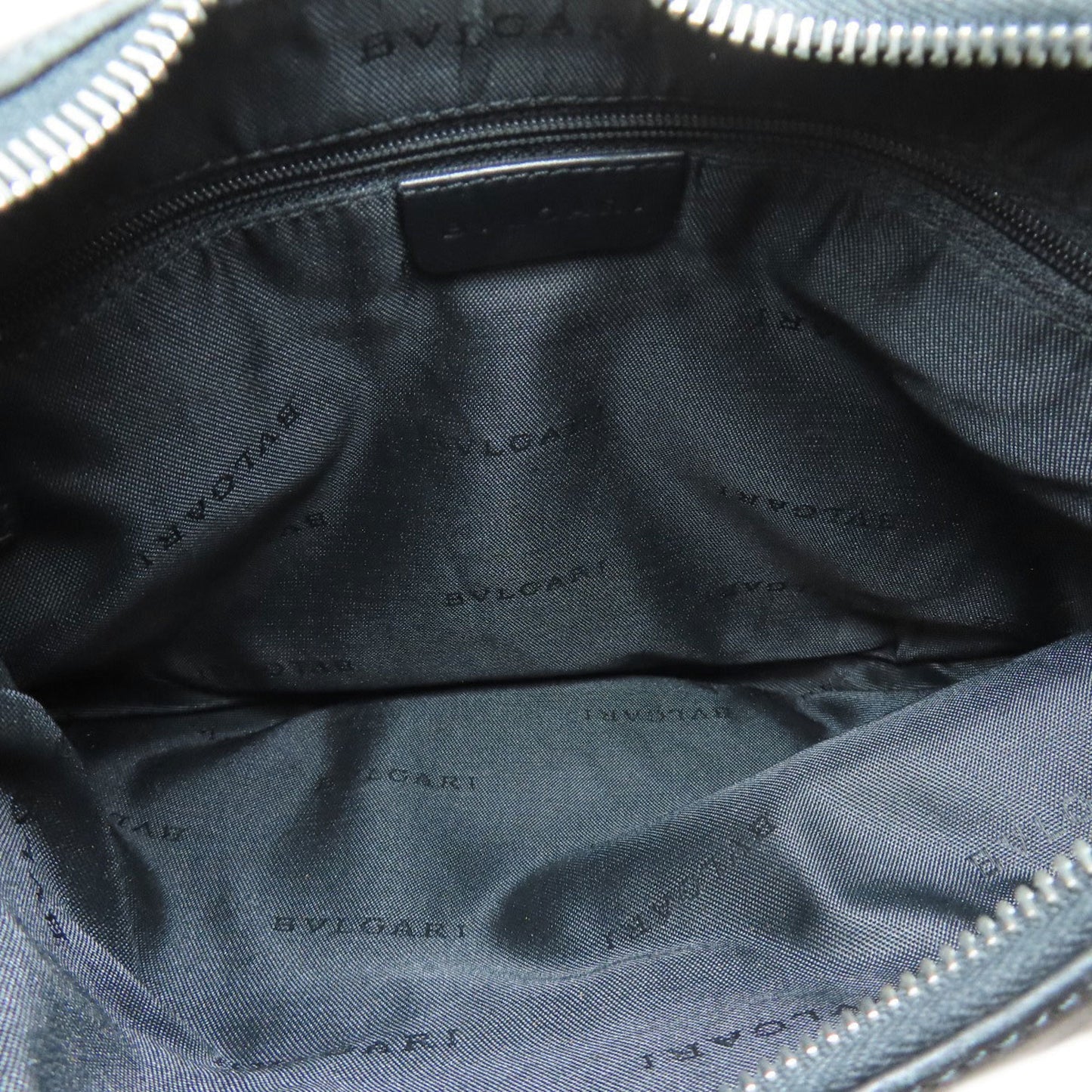 Bvlgari One-Shoulder Logomania Shoulder Bag In Canvas