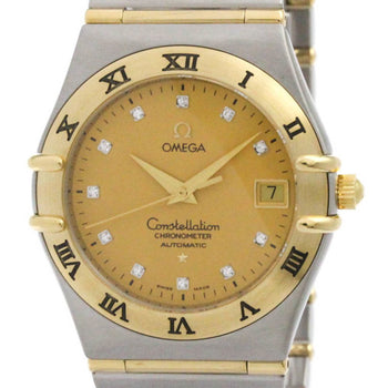 Omega Constellation 18K Gold Steel Automati