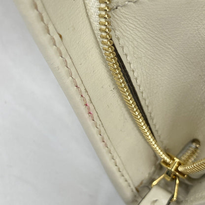 Gucci Horsebit Wallet 621891 Leather White