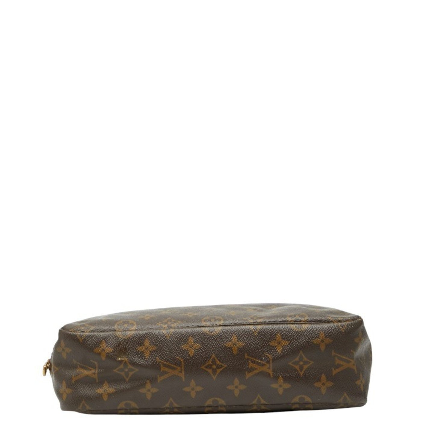 Louis Vuitton Monogram True Toilet 28 Second Bag/Clutch Bag M47522 Brown Leather
