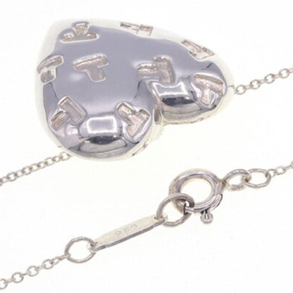 Tiffany Necklace Heart Sv Sterling Silver 925 Pendant