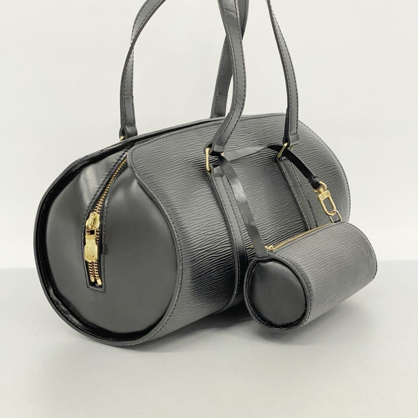 Louis Vuitton Epi Soufflot Handbag M52222 Noir