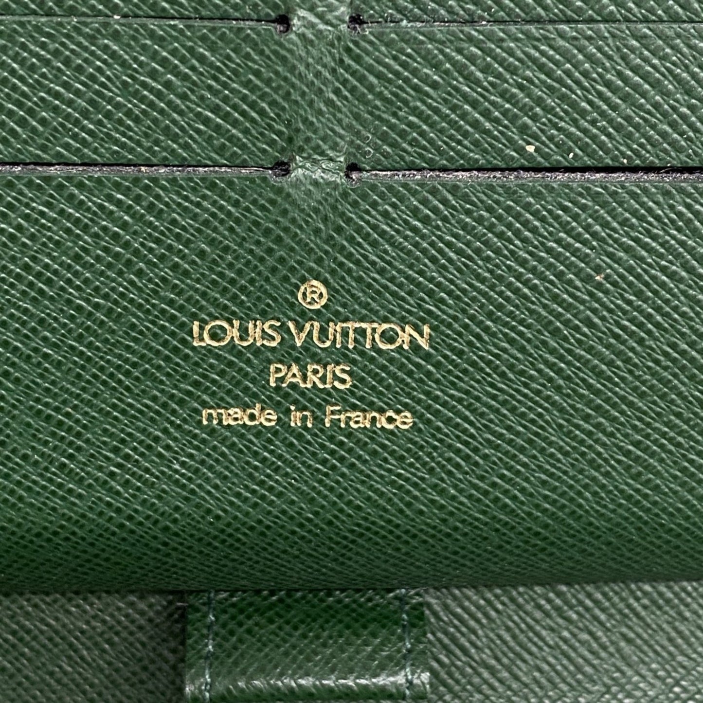 Louis Vuitton Monogram Gloom Zippy Organizer Long Wallet M60035 Brown Vert