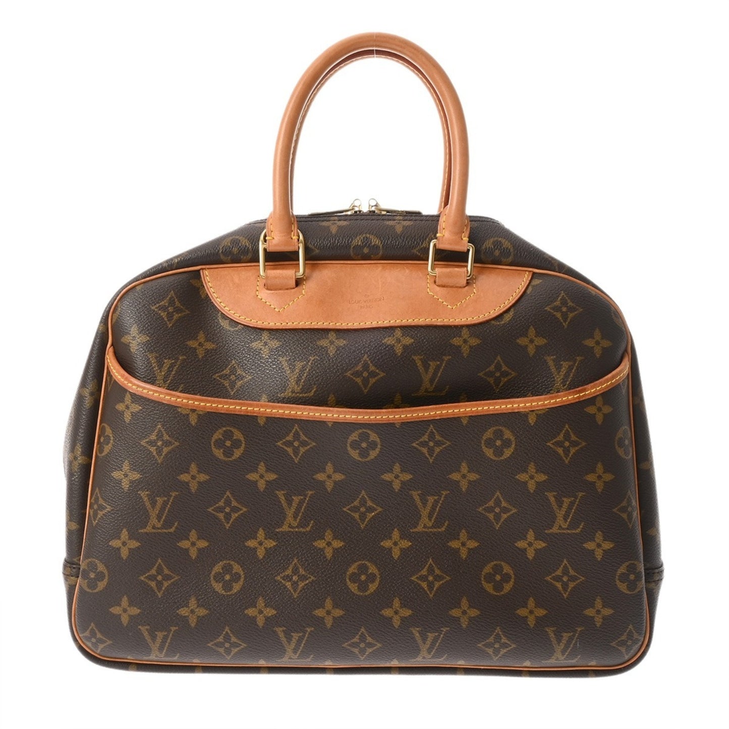 Louis Vuitton Monogram Deauville Brown M47270 Women'S Canvas Handbag