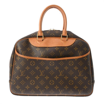 Louis Vuitton Monogram Deauville Brown M47270 Women'S Canvas Handbag