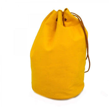 Hermes Herms Polochon Mimir Pm Shoulder Bag In Yellow Canvas