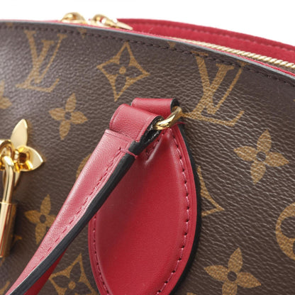 Louis Vuitton Louis Vuitton Flower Zip Tote Pm Bag Coated Canvas Leather Monogram