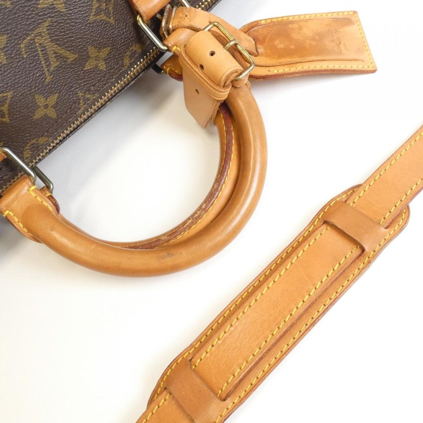 Louis Vuitton Monogram Keepall Bandouliere 55Cm M41414 Boston Bag
