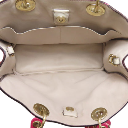 Christian Dior 2-Way Handbag Calfskin