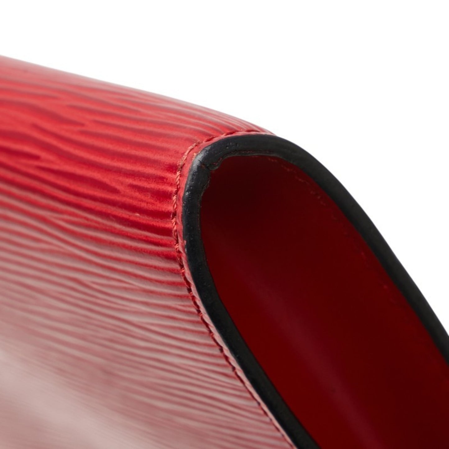 Louis Vuitton Epi Pochette Accessory Pouch Handbag M52947 Castilian Red Leather