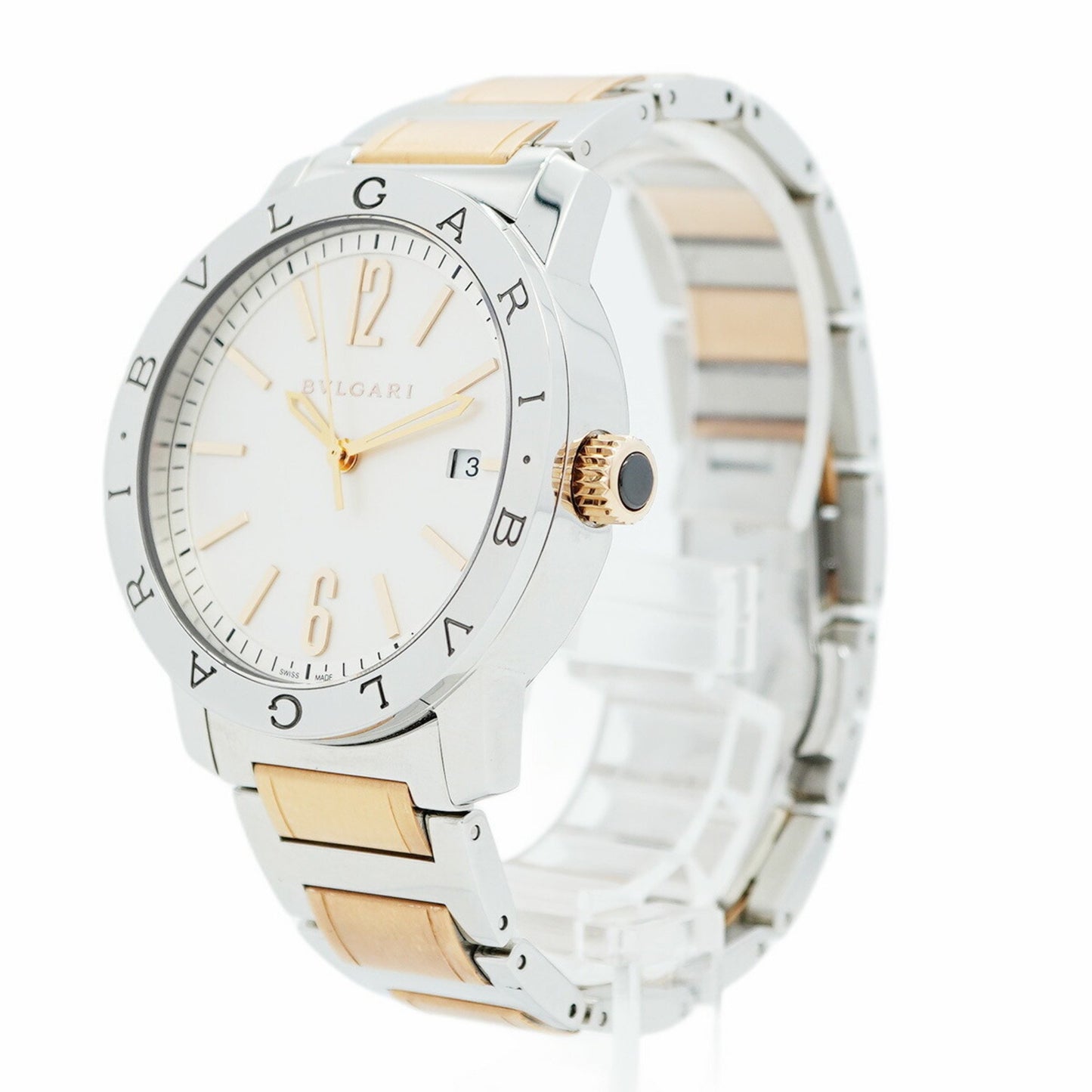 Bvlgari Bb39S Silver Dial