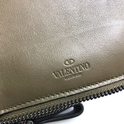 Valentino Garavani Rockstud Double Zip Wallet