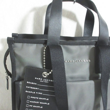 Marc Jacobs Charm Attached 2Way Tote Bag Shoulder Grey