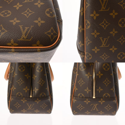 Louis Vuitton Monogram Deauville Brown M47270 Women'S Canvas Handbag