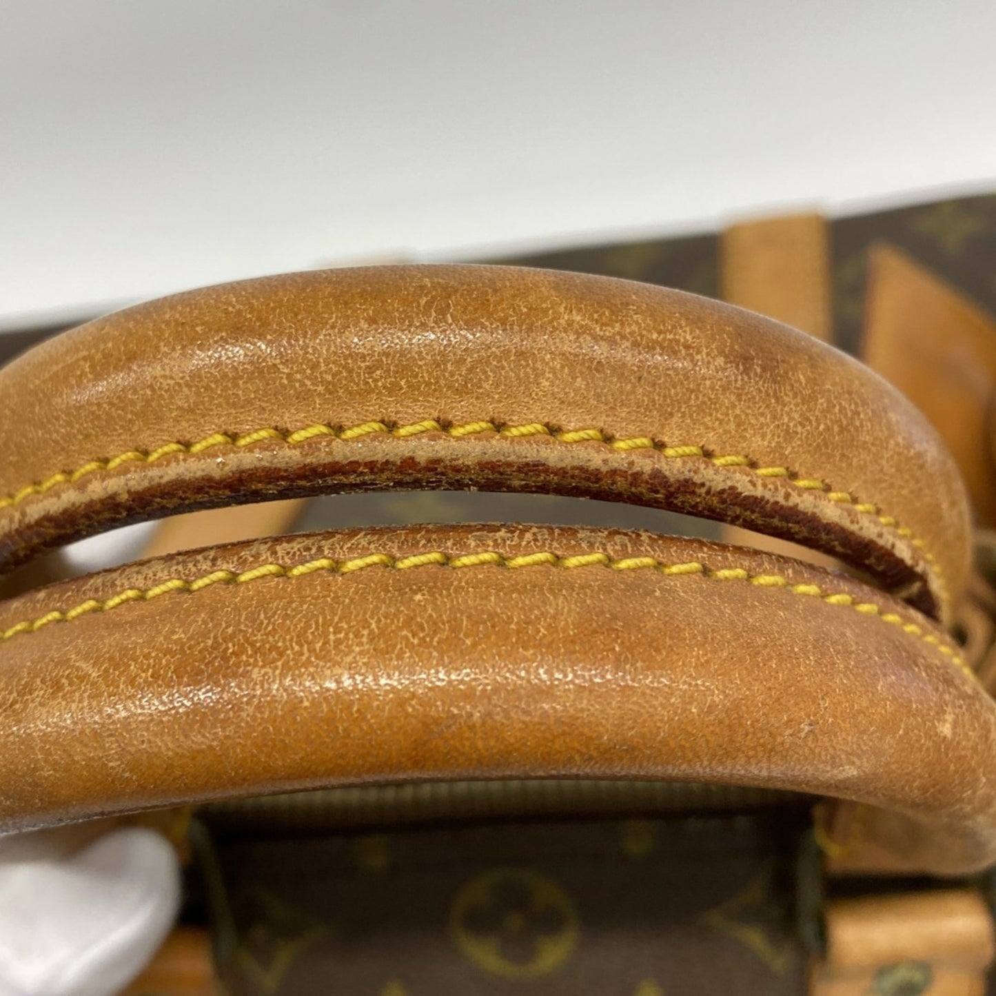 Louis Vuitton Monogram Keepall 45 Boston Bag M41428 Brown