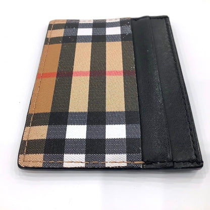 Burberry Nova Check Leather Card Case Ja-24441