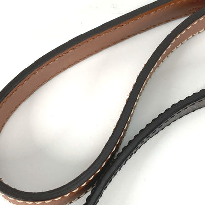 Celine 4M1582Eav.04Li Triomphe Dog Pet Dog Lead Tan Brown