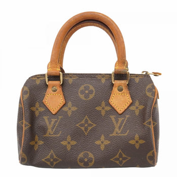 Louis Vuitton Monogram Mini Speedy Handbag M41534 Brown