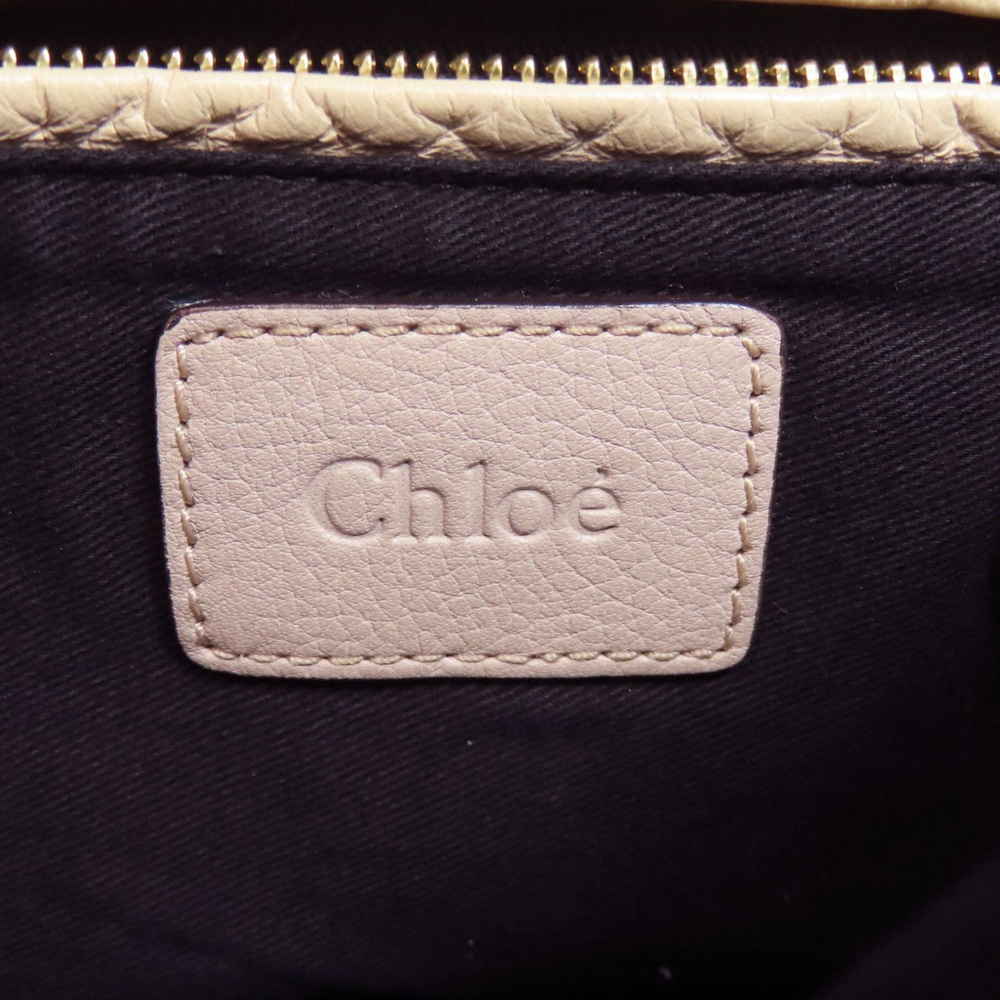Chlo Chloe Paraty 2-Way Handbag Leather